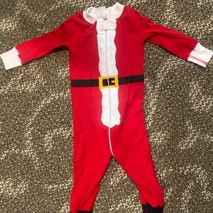 Hanna Anderson Santa playsuit